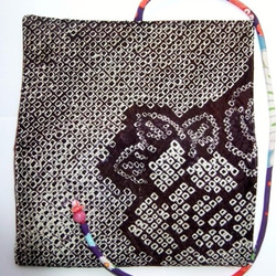 着物リメイク　絞りの羽織で作った和風財布　１６７ 5枚目の画像