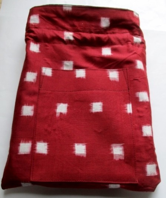 ５３５９　色大島紬で作った巾着袋　＃送料無料 9枚目の画像
