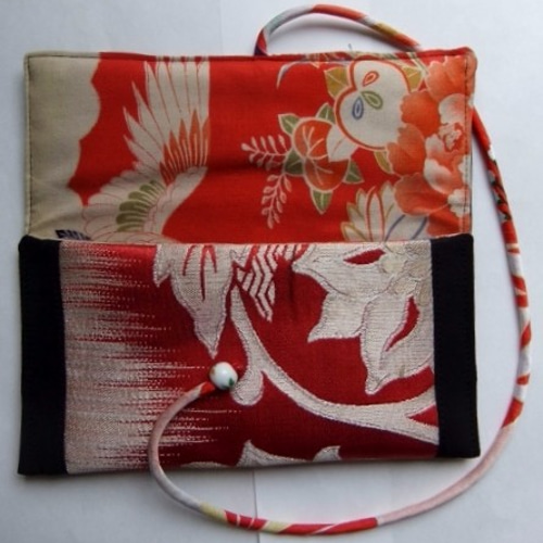 着物リメイク 帯で作った和風札入れ 268 その他ミニ財布
