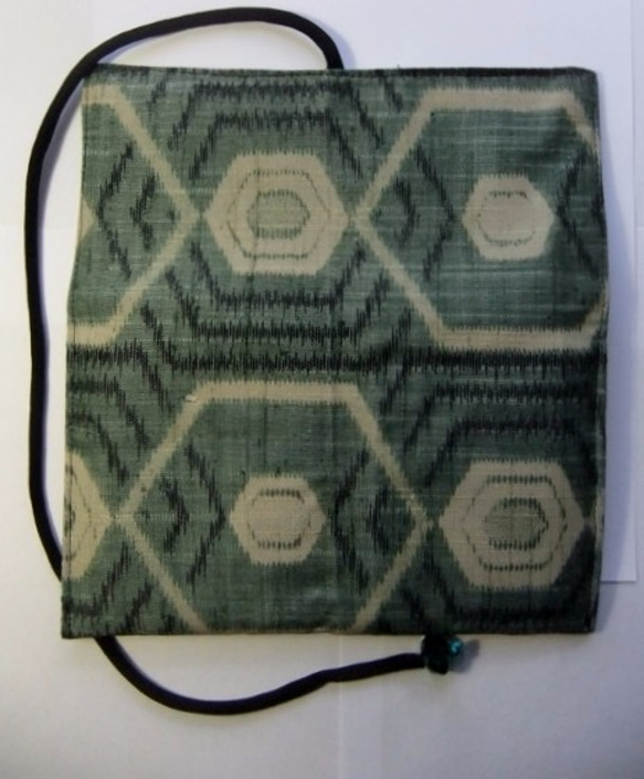 着物リメイク　紬で作った和風財布　６４９ 5枚目の画像