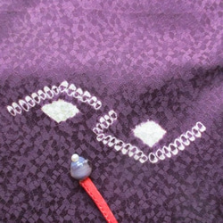 着物リメイク　絞りの着物で作った和風財布２１２１ 7枚目の画像