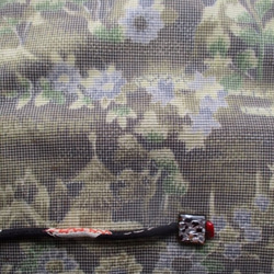 着物リメイク　色大島で作った和風財布　２４３１ 10枚目の画像