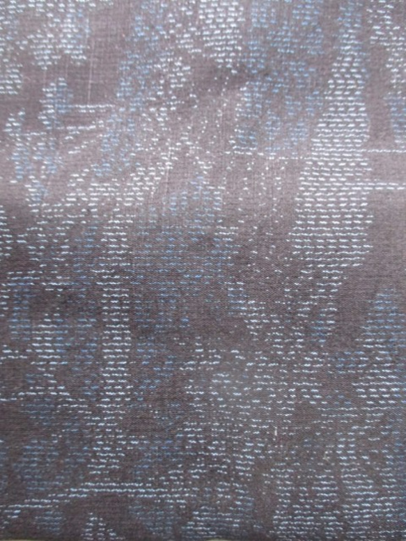 送料無料　結城紬で作った和風財布・ポーチ　２４６２ 9枚目の画像