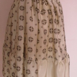 送料無料　正絹の着物で作ったミニスカート　２６９２ 3枚目の画像
