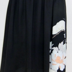 和風　色留袖で作ったスカート　　７６５ 1枚目の画像