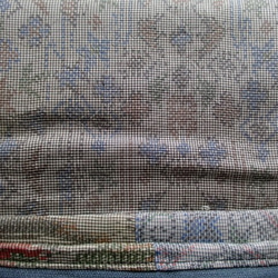 送料無料　色大島紬の着物で作った和風財布・ポーチ　３５６９ 7枚目の画像