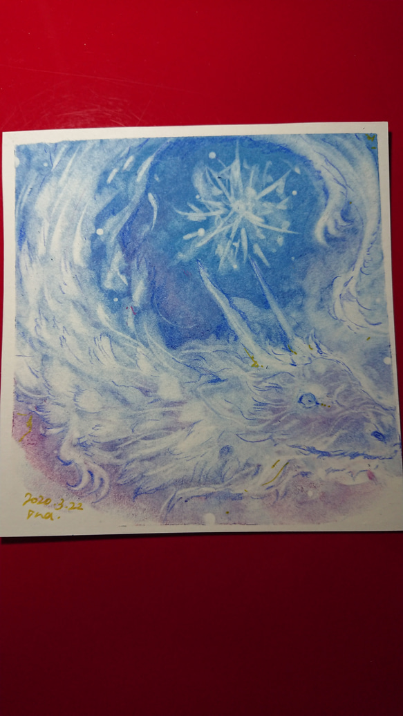 世界に1枚！貴方だけのエネルギーアート【15cm角】 絵画 いなば 通販 