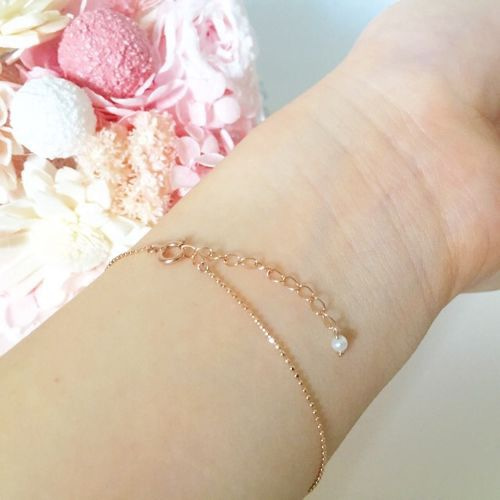 K10＊Lilac Bracelet♡幸せのライラックブレスレット♡白蝶貝の