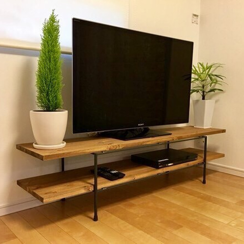 なみ様オーダー分 140×35×35 テレビ台 テレビ台・テレビボード steels 