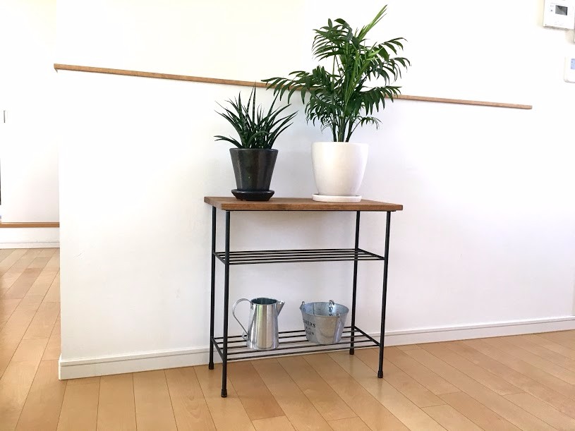 W60×D30×H60　サイドテーブル　オーダー可　アイアン