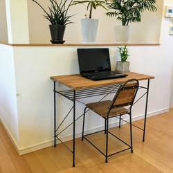 USBコンセント対応】45.Work Desk 90×40 色が選べる 組立工具不要