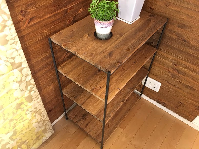 W60×D40×H90　シェルフ　オーダー可　アイアン