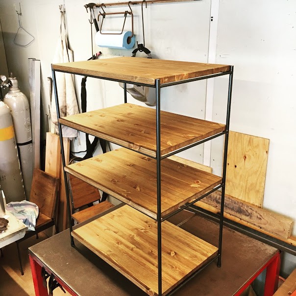 W60×D40×H90　シェルフ　オーダー可　アイアン