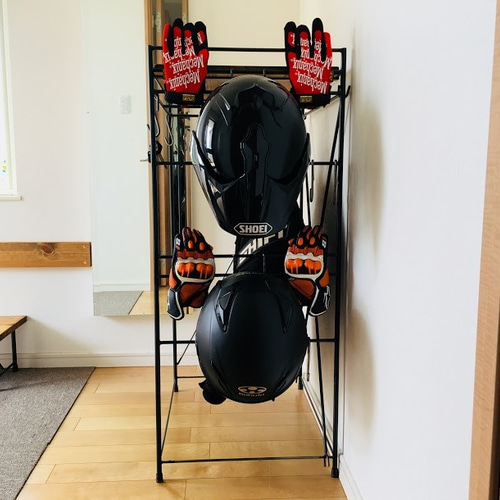 W60×D45×H110 バイク用品 収納棚 棚・シェルフ・ラック steels 通販