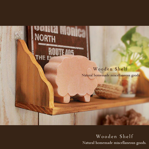 送料無料]ハンドメイド 3点セット アンティーク風 35cm巾 ウォール