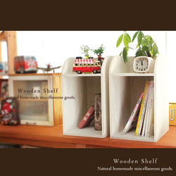 カワイイ♡お家型2段シェルフ【大】 棚・シェルフ・ラック churu