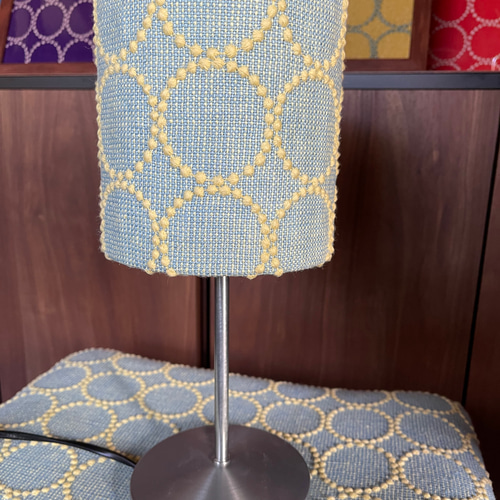 ミナポルホネン生地仕様ハンドメイドルームランプタンバリン