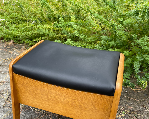 Mint様オーダー／完成ご確認用＊ミナペルホネン＊木製スツール＊タンバリン