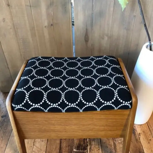 最後の一点！ミナペルホネン 北欧 収納スツール タンバリン