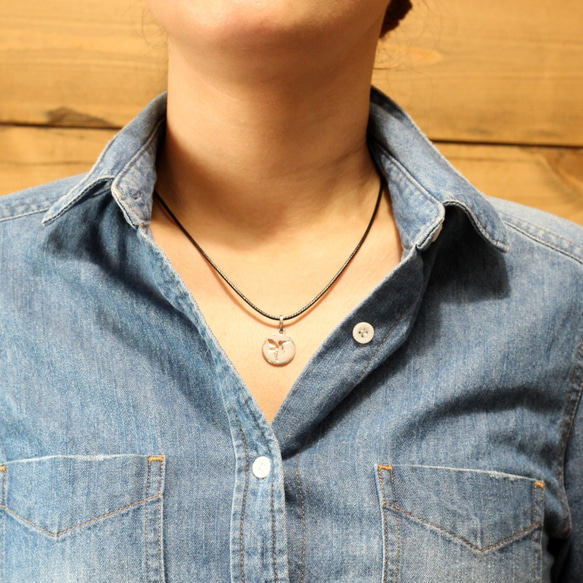 ハチドリ　ペンダントトップ　シルバー 1枚目の画像