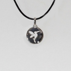 ハチドリ　ペンダントトップ　シルバー 2枚目の画像