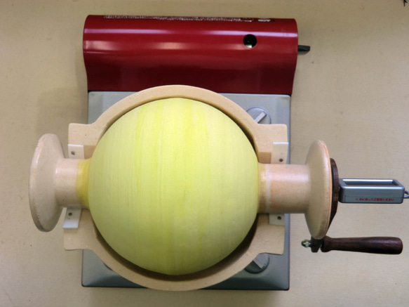 陶器製遠赤外線コーヒー焙煎器（ロースター）　珈悦Candy（こうえつ）　「黄色」（焙煎機） 2枚目の画像