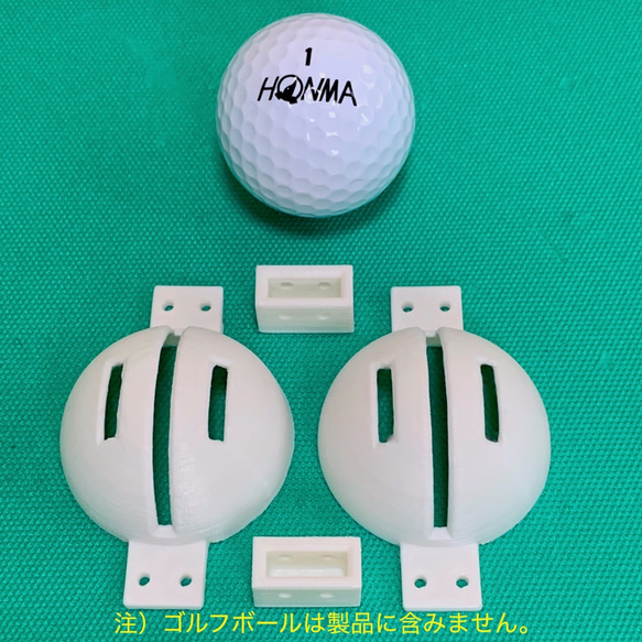 ゴルフボールのライン引きが容易／全方位型マーカーゲージ-2