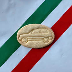 環境に優しい素材のクッキー型　FIAT PANDA 3枚目の画像