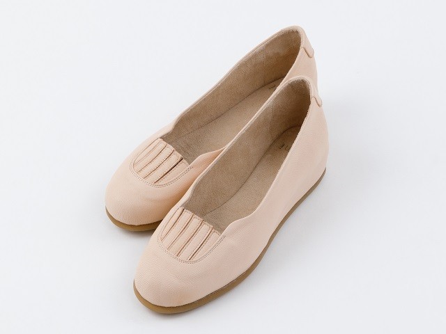 ハンモックパンプス『elastic』　ヌメ