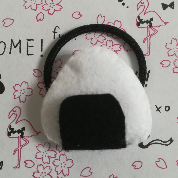 おにぎり髪ゴム 雑貨・その他 kahomama18 通販 9184550｜Creema