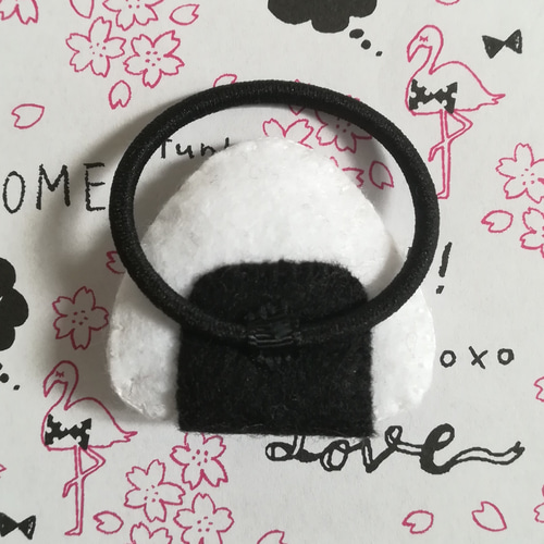 おにぎり髪ゴム 雑貨・その他 kahomama18 通販 9184550｜Creema