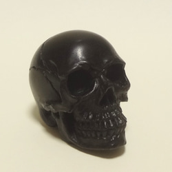 黒髑髏　髑髏　骸骨　根付け　刀傷　ドクロ 黒髑髏 髑髏 骸骨 根付け 刀傷 ドクロ