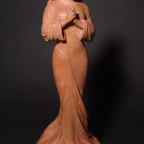祈り 』木彫刻 桜材 芸術 アート 立体・オブジェ 佐藤史隆 通販