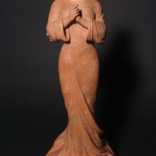 祈り 』木彫刻 桜材 芸術 アート 立体・オブジェ 佐藤史隆 通販