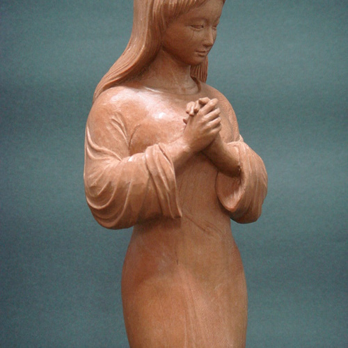 祈り 』木彫刻 桜材 芸術 アート 立体・オブジェ 佐藤史隆 通販