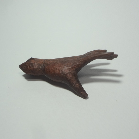 木彫刻  アート 『 手 』 体　芸術 3枚目の画像