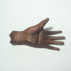 木彫刻  アート 『 手 』 体　芸術 5枚目の画像
