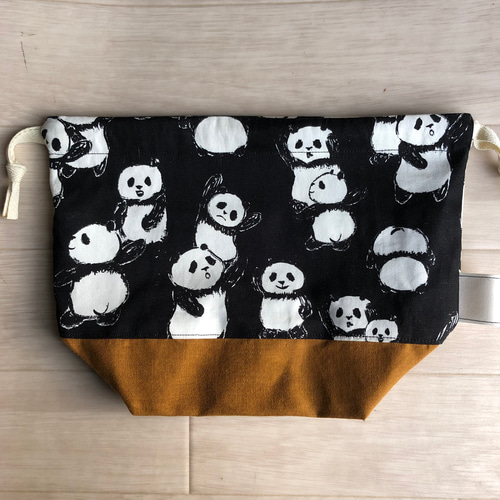 パンダの親子☆パンダ ランチョンマット お弁当袋 コップ袋