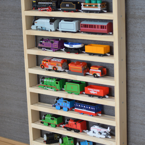 プラレール収納棚】縦長タイプ 棚・シェルフ・ラック seita_papa 通販