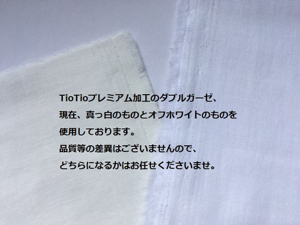 アイロン無しでOKな夏マスクその１（大人用） 3枚目の画像