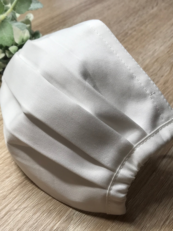 【即納】パット付き　柔らか　綺麗な白　YUWA  綿サテン　抗菌wガーゼ　 5枚目の画像