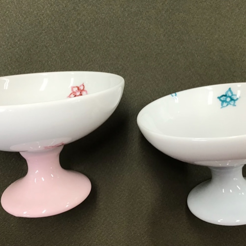 陶器 アイスクリーム用高台皿 6個セット お椀・ボウル・鉢 私の食器棚