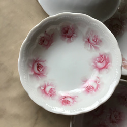 バラバラの薔薇の鉢　7枚揃えて出品 3枚目の画像