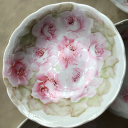 バラバラの薔薇の鉢　7枚揃えて出品 5枚目の画像