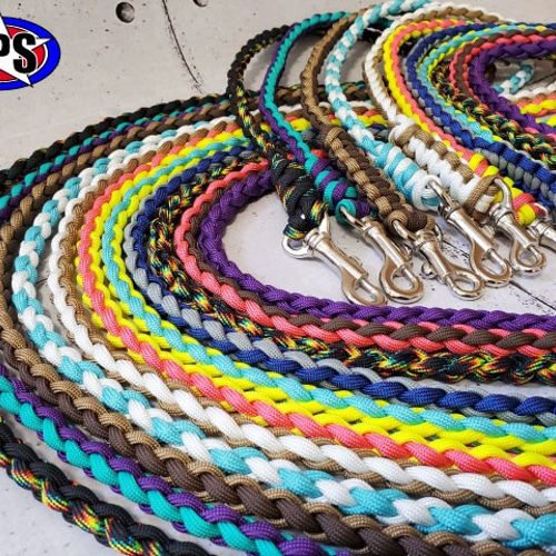 既製品 ドッグリード パラコード 小型 中型犬 散歩 ハンドメイド