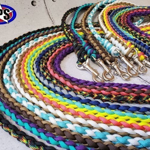 既製品 ドッグリード パラコード 小型 中型犬 散歩 ハンドメイド