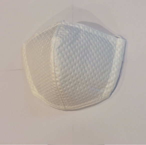 夏ひんやり涼しい爽やか快適夏蒸れない夏マスク（吸水速乾性）3D立体形状デザイン200回洗える抗菌【銀イオン】 4枚目の画像
