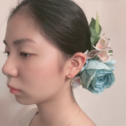 フラダンス　髪飾り　15個セット　ヘアクリップ　ケイキ　ヘッドドレス　まとめ売り フラダンス 髪飾り ヘアクリップ 花 ヘアアクセサリー ヘッド