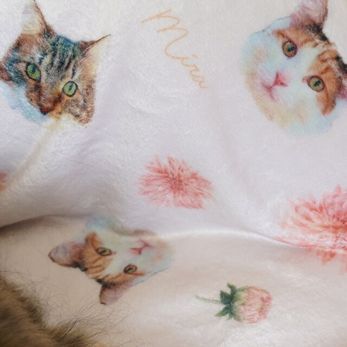 FEILER 猫と花のブランケット FEILER - 新品♡フェイラーブランケット♡の通販 by まぁ(^^)'s