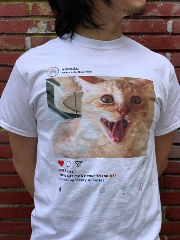 うちの子 SNS Tシャツ │犬 猫 ペット 2枚目の画像